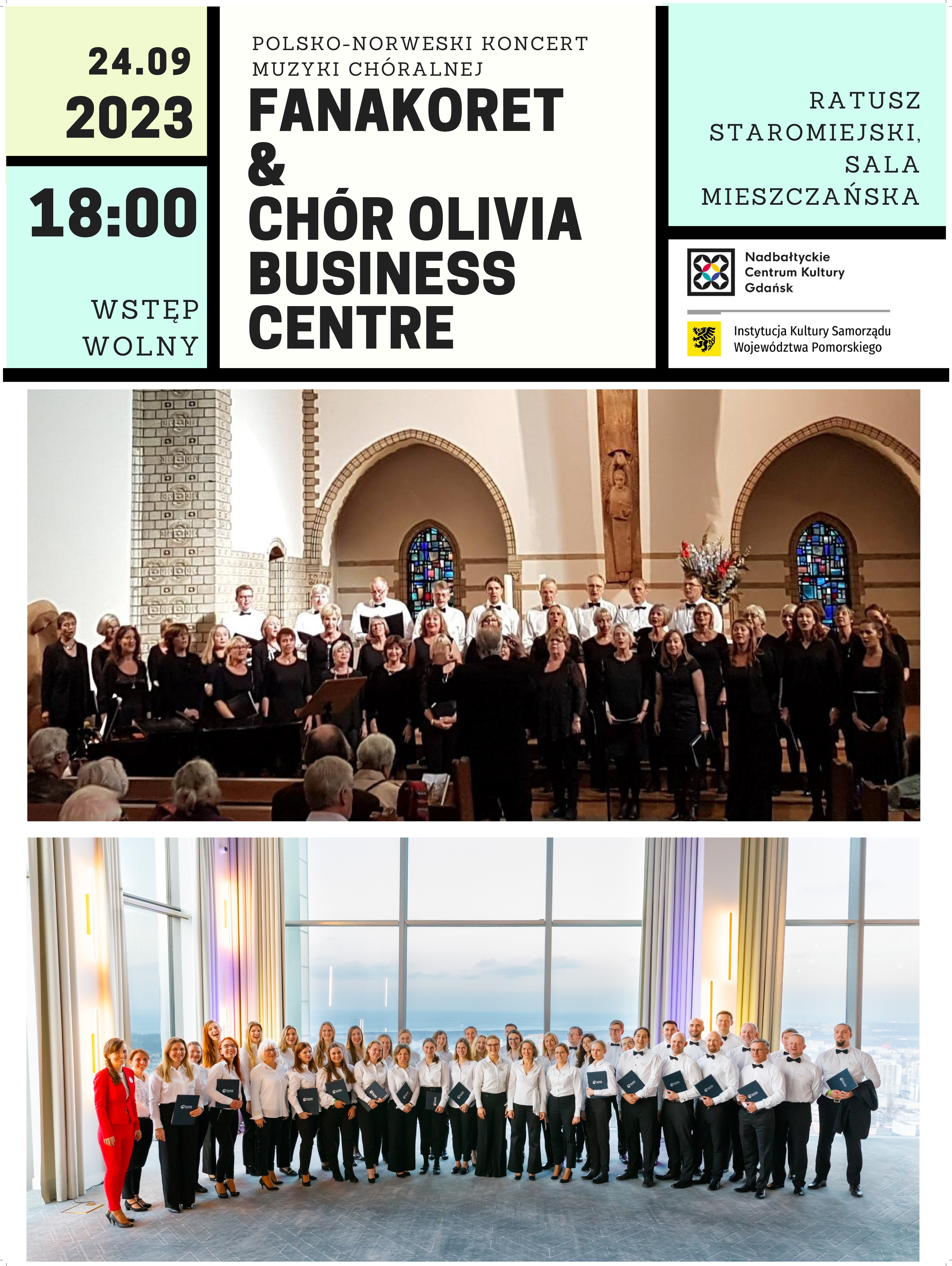 Polsko-norweski koncert muzyki chóralnej