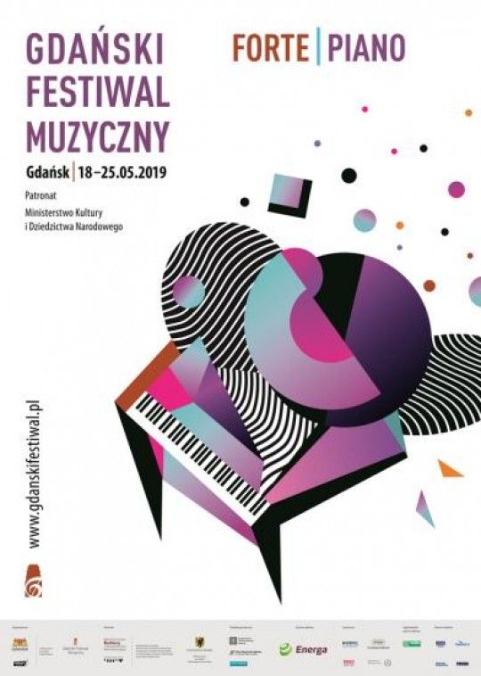 Plakat - Gdański Festiwal Muzyczny 2019