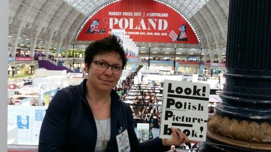 Małgorzata Cackowska pomysłodawczyni projektu Look! Polish Pictourebook!