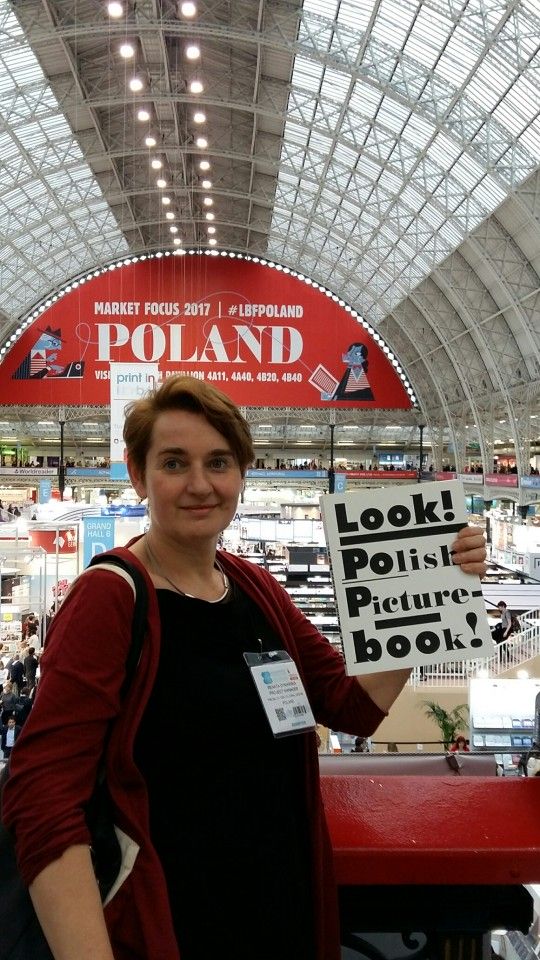 Renata Malcer-Dymarska kuratorka projektu Look! Polish Pictourebook!