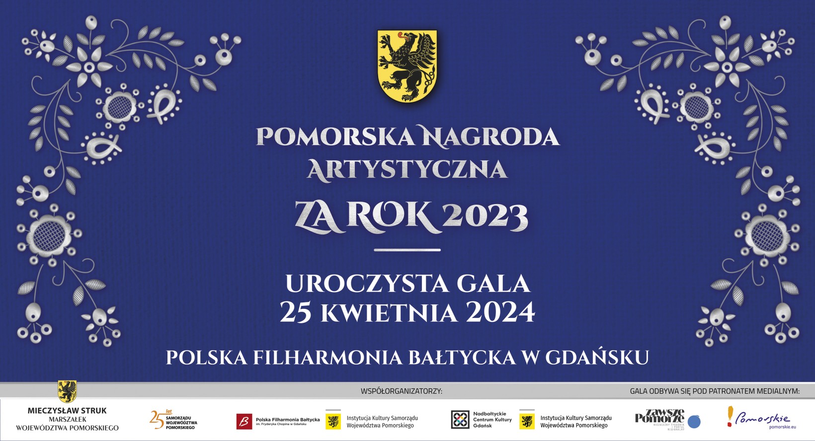 Gala Pomorskiej Nagrody Artystycznej za rok 2023