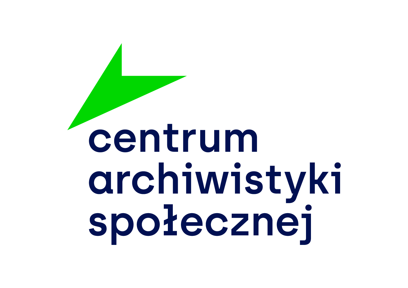 logotyp centrum archiwistyki społecznej