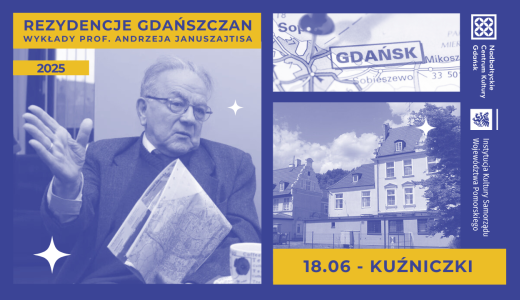 grafika do cyklu wydarzeń Rezydencje Gdańszczan