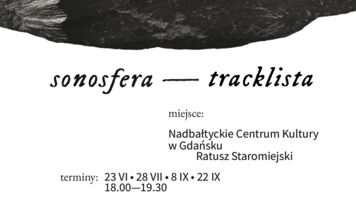 TRACKLISTA SONOSFERA PLAKAT