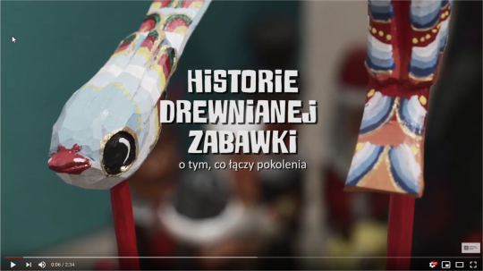 Historie drewnianej zabawki - reportaż