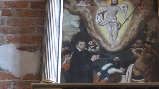 Zabytki Centrum św. Jana - Epitafium Tomasza Moviusa