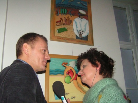 Donald Tusk, Małgorzata żerwe (Radio Gdańsk)