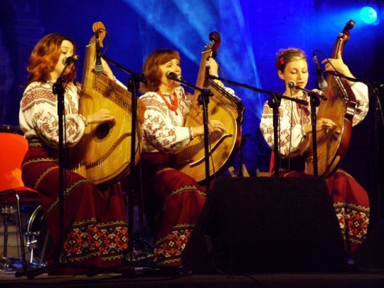 Trio Bandurzystek z Kijowa (Ukraina), foto A. M. Baran