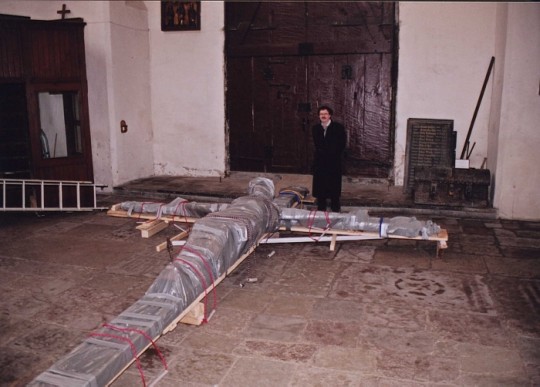 Zdjęcia z przeniesienia krzyża, Niedziela Palmowa, 20.03.2005r