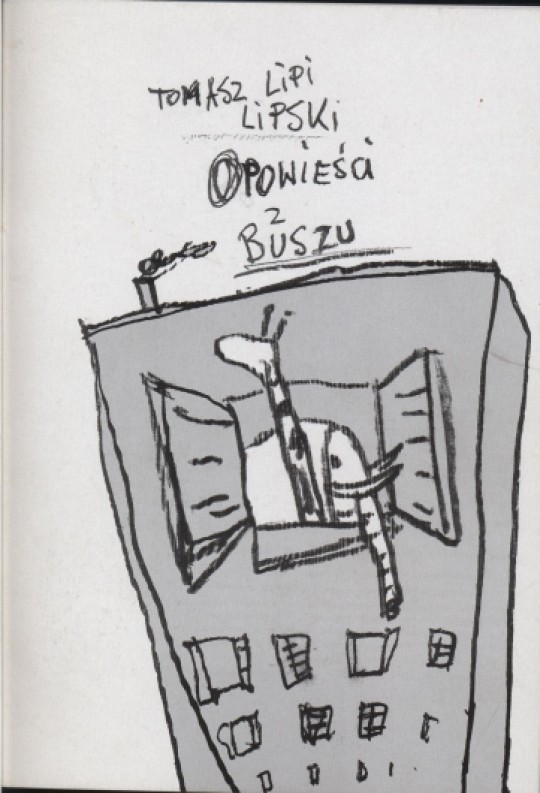 okładka tomiku poetyckiego Tomasza Lipskiego