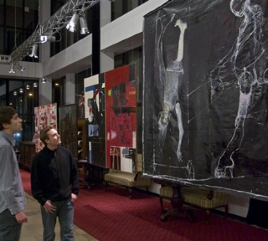 Wernisaż wystawy "Metropolia jest Okey", Opera Bałtycka, 27 grudnia 2009 r.,