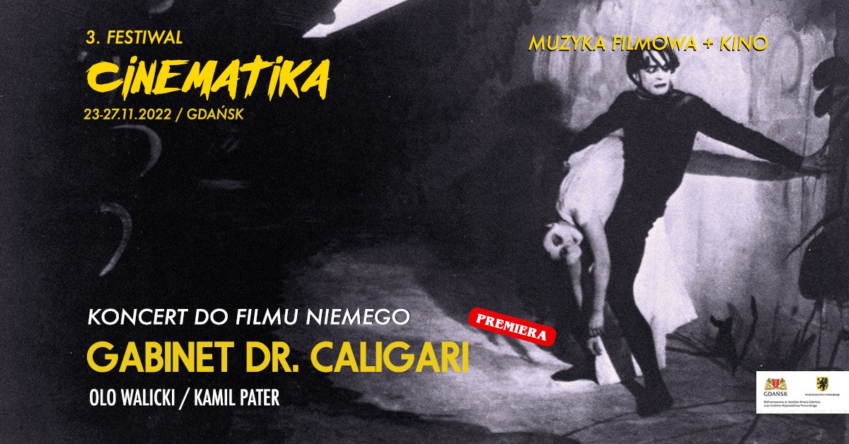 Cinematika. Koncert do filmu niemego: Gabinet Dr. Caligari  