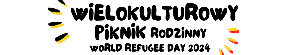 Napis Wielokulturowy piknik 