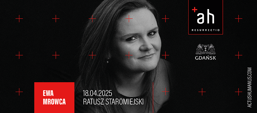 grafika do wydarzenia, na środku zdjęcie artystki
