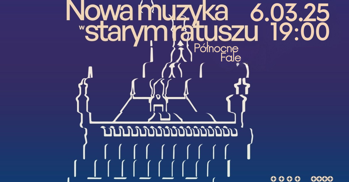 nowa muzyka w starym ratuszu północne fale grafika 