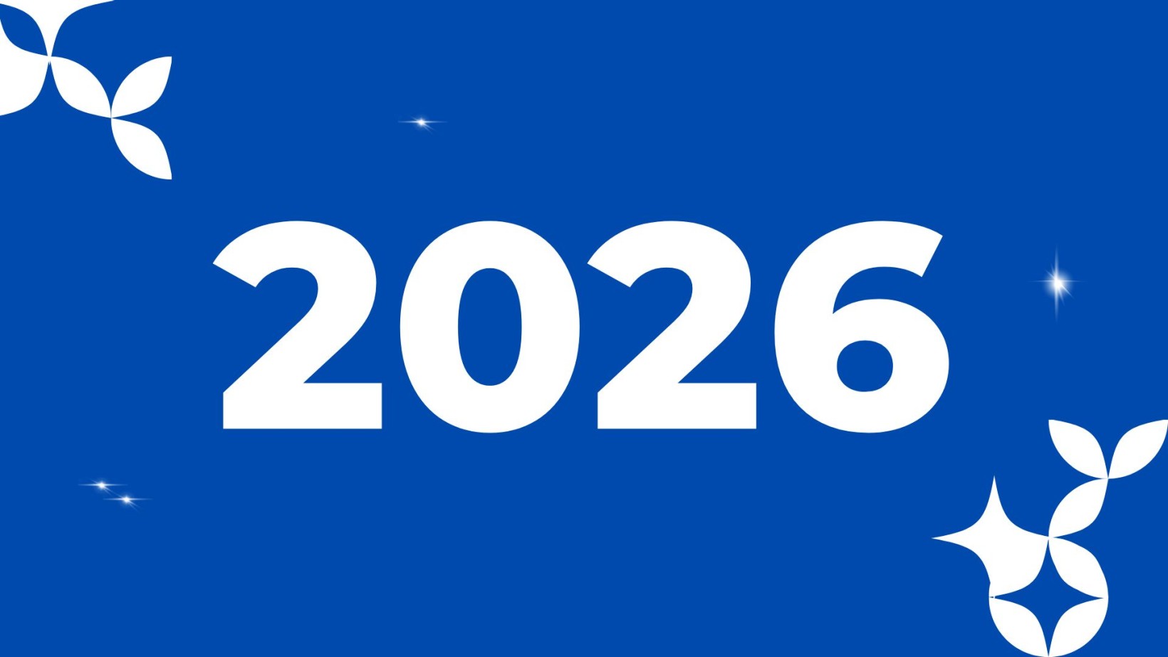 granatowe tło napis biały 2026