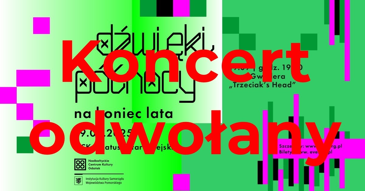 Odwołanie koncertu Garego Gwadery