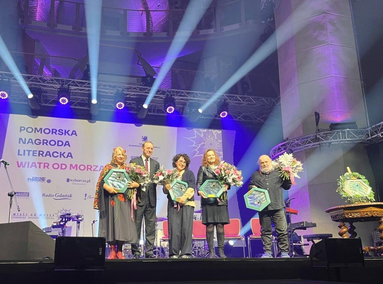 laureaci nagrody, fot. Wojewódzka i Miejska Biblioteka Publiczna w Gdańsku