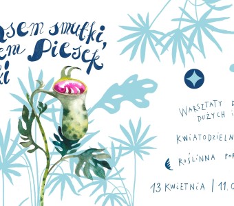 Warsztaty i zabawy plastyczne z Grażyną Rigall | wystawa „Czasem smutki, czasem piesek malutki”