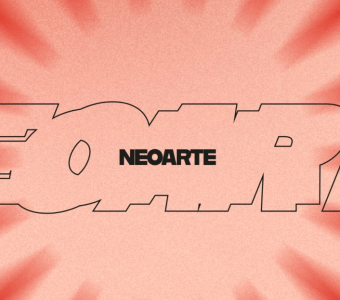 kwadrat neoarte plakat