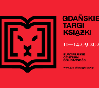 grafika do gdańskich targów ksiązki (charakterystyczny tygrys z książki na czerwonym tle)