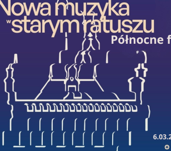 plakat do wydarzenia, grafika z ratuszem i nazwą