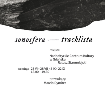 TRACKLISTA SONOSFERA PLAKAT