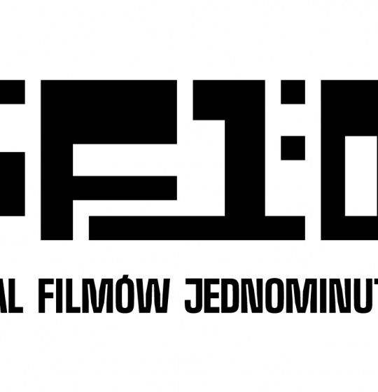 Napis FF 1:00 Festiwal Filmów Jednomintowych