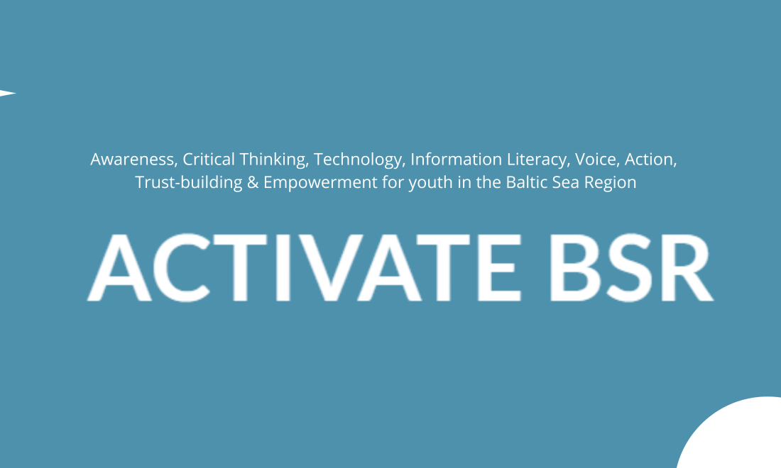 szaro niebieska grafika, napis "activate BSR"